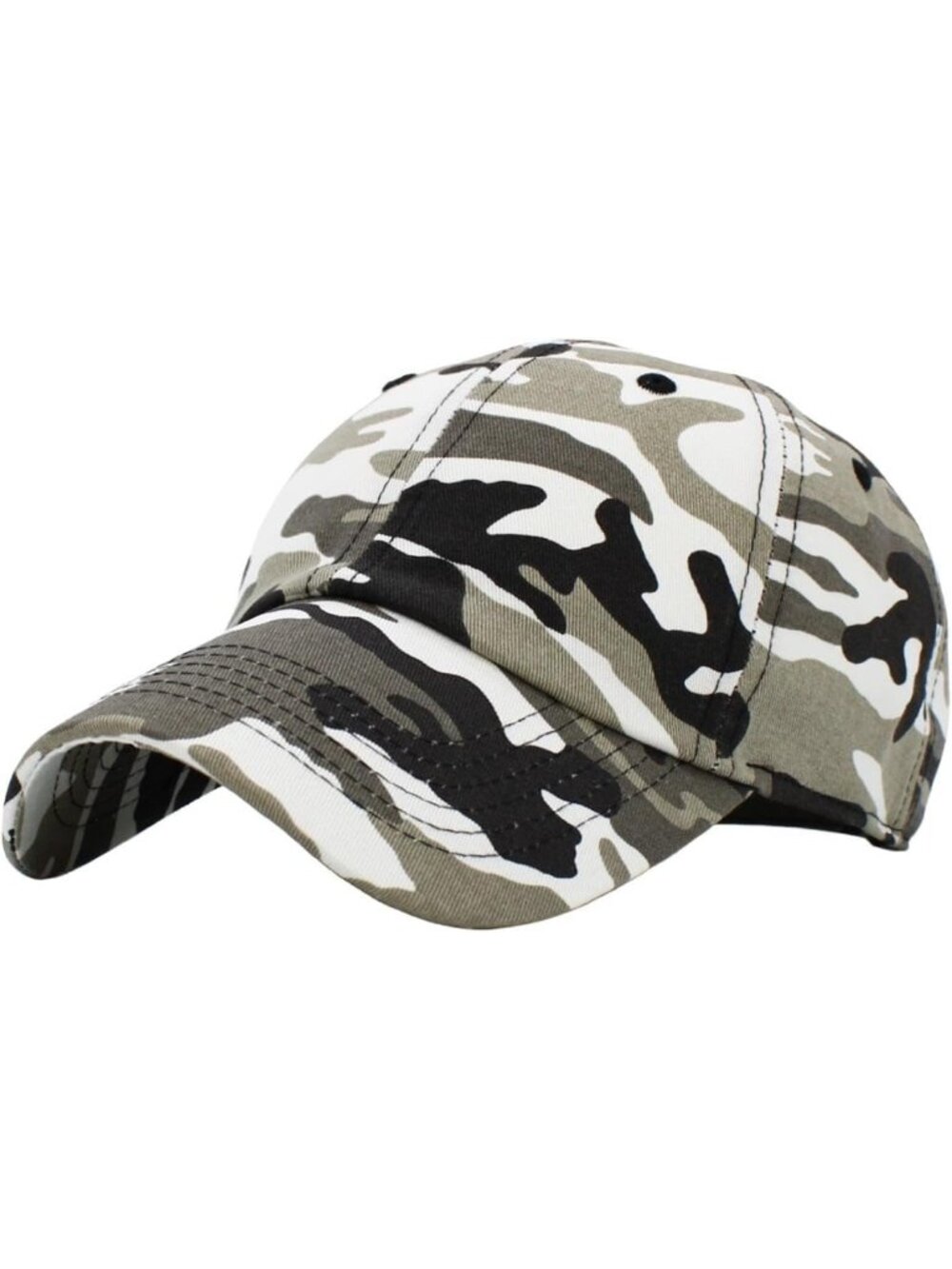 〽️Unisex Citi Camo Adjustable Low Crown Baseball Classic Cotton Plain Dad Hats